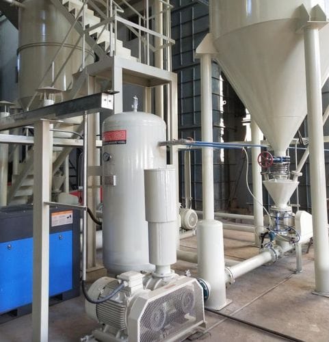 羅茨風機客戶_安琪酵母氣力輸送現場 羅茨風機客戶_安琪酵母氣力輸送現場